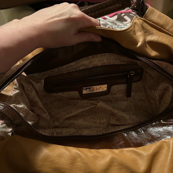 Nicole Lee Brown and Multicolor Satchel - Picture 3 of 4